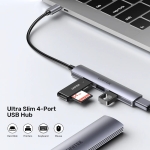 Unitek хъб USB3.0/2.0 HUB 4 port - USB-C input - H1208B
