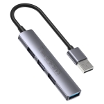 Unitek хъб USB3.0/2.0 HUB 4 port uHUB Q4 - USB-A input - USB3.0 x 1, USB2.0 x 3 - H1208A