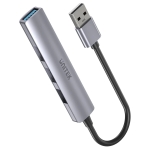 Unitek хъб USB3.0/2.0 HUB 4 port uHUB Q4 - USB-A input - USB3.0 x 1, USB2.0 x 3 - H1208A