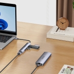 Unitek хъб USB3.0/2.0 HUB 4 port uHUB Q4 - USB-A input - USB3.0 x 1, USB2.0 x 3 - H1208A