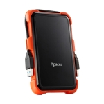 Apacer Външен хард диск Portable Hard Drive AC630 2TB USB 3.2 Gen 1, Military-Grade, Shockproof, Black