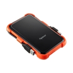 Apacer Външен хард диск Portable Hard Drive AC630 2TB USB 3.2 Gen 1, Military-Grade, Shockproof, Black