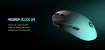 Lamzu професионална геймърска мишка MAYA X 8K - Wireless Gaming Mouse - Aimlabs Edition