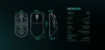 Lamzu професионална геймърска мишка MAYA X 8K - Wireless Gaming Mouse - Aimlabs Edition
