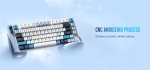 Lamzu професионална геймърска механична клавиатура Professional Gaming Mechanical Keyboard JET 75 - 8K, Magnetic Gateron Jade Switches - Black/Yellow