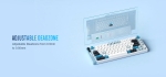 Lamzu професионална геймърска механична клавиатура Professional Gaming Mechanical Keyboard JET 75 - 8K, Magnetic Gateron Jade Switches - Black/Yellow