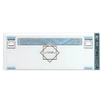 Lamzu професионална геймърска механична клавиатура Professional Gaming Mechanical Keyboard JET 75 - 8K, Magnetic Gateron Jade Switches - White/Blue