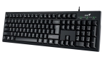 Genius клавиатура кирилизирана Smart Keyboard KB-100 Black - AI, BG Layout, USB