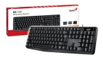 Genius клавиатура кирилизирана Smart Keyboard KB-117 Black - AI, BG Layout, USB