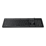 Genius клавиатура кирилизирана Keyboard SlimStar 820 Black  - AI, Illuminated, Slim, BG, USB