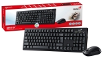 Genius клавиатура и мишка Wireless Keyboard and Mouse - KM-8101 Black - AI, BG, 2.4GHZ