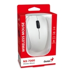 Genius безжична мишка Wireless Mouse - NX-7000 White - 2.4GHz
