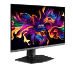 Монитор MSI MAG 272UP QD-OLED X24 Gaming Monitor, 26.5", 0.03ms, 240Hz , 3840x2160, G-SYNC, AMD FreeSync Premium Pro, AI Vision, Console Mode, ClearMR 13000, HDR True Black 400, Type-C(15W PD), DP(1.4a), 2xHDMI(2.1), Pivot, Heigh Adj., VESA 100, Black, 8k