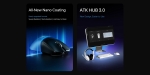 ATK професионална геймърска мишка Wireless Gaming Mouse F1 Ultimate 2.0 - 8K, Black