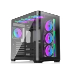 Raijintek кутия Case EATX - ATREUS BT7 Black - 7 x 120 mm Infinity Mirror ARGB Fans included