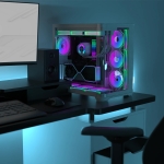 Raijintek кутия Case EATX - ATREUS BT7 Black - 7 x 120 mm Infinity Mirror ARGB Fans included