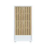 Zalman кутия Case mATX - P10 NAMU WHITE - Wood, USB-C