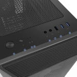 Zalman кутия Case ATX - i3 NEO ARGB Black - Mesh, aRGB, Tempered Glass