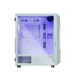 Zalman кутия Case ATX - i3 NEO ARGB White - Mesh, aRGB, Tempered Glass