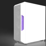 Zalman кутия Case ATX - i3 NEO ARGB White - Mesh, aRGB, Tempered Glass