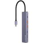 CANYON hub DS-17 6in1 4k USB-C Grey