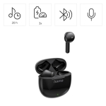 Hama Блутут слушалки "Action One", TWS, Earbuds, черно
