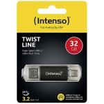 Intenso USB Flash Drive 3.2 32GB Twist Line