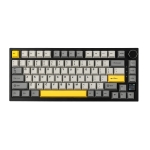 Ajazz геймърска механична клавиатура Wireless Gaming Mechanical Keyboard AK820 PRO - Gift Switch [Linear] (English US), Black, Gray