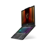 Лаптоп MSI Cyborg 15 B13WEKG, i7-13620H (10C/16T, up to 4.90GHz, 24 MB), GeForce RTX 5050 8GB GDDR7 440 AI TOPS, 15.6" FHD (1920x1080), 144Hz, IPS-Level, 16GB DDR5 5200MHz, 512GB PCIe Gen4x4 SSD, WiFi 6E, BT 5.3, 4 Zone RGB Kbd, NO OS, 55.2Whr, 2.1kg