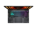 Лаптоп MSI Cyborg 15 B2RWEKG, Intel Core 5 210H (8C/12T, up to 4.8GHz, 12MB), GeForce RTX 5050 8GB GDDR7 440 AI TOPS, 15.6" FHD (1920x1080), 144Hz, IPS-Level, 16GB DDR5 2x8 5600MHz, 512GB PCIe Gen4x4 SSD, Intel WiFi 6E, BT 5.3, 4 Zone RGB Kbd, NO OS, 2.1k