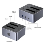 Unitek докинг станция Storage - HDD Dock - 2 BAY - Y-3026GY01-EU