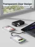 Orico външна кутия за диск Storage - Case - 2.5 inch 5Gbps USB-C Transparent - TX25C3-GY-BP