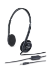 Genius слушалки с микрофон Headset HS-200C - Lightweight, Black