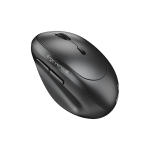 Genius вертикална безжична мишка Vertical Mouse wireless Ergo 8350S - Silent, AI, Bluetooth, 2.4G, Dark Grey