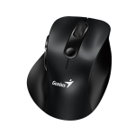Genius безжина безшумна мишка Wireless Silent Mouse Ergo 9000S - Silent, Bluetooth, 2.4G, Black