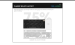 VGN безжична геймърска механична клавиатура Wireless Gaming Mechanical Keyboard - N75 PRO Jelly Orange - Kailh Vaporwave Switches [Linear]