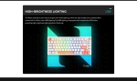 VGN безжична геймърска механична клавиатура Wireless Gaming Mechanical Keyboard - N75 PRO Jelly Orange - Kailh Vaporwave Switches [Linear]