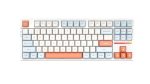 VGN безжична геймърска механична клавиатура Wireless Gaming Mechanical Keyboard - V87 Jelly Orange - Dynamic Silver Switches [Linear]