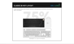 VGN професионална геймърска механична клавиатура Professional Gaming Mechanical Keyboard N75 RGB Caribbean Blue - Power Purple Switches [Tactile]