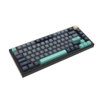 VGN професионална геймърска механична клавиатура Professional Gaming Mechanical Keyboard N75 RGB Caribbean Blue - Power Silver Switches [Linear]