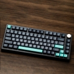VGN професионална геймърска механична клавиатура Professional Gaming Mechanical Keyboard N75 RGB Caribbean Blue - Power Silver Switches [Linear]