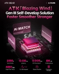 ATK професионална геймърска механична клавиатура Professional Gaming Mechanical Keyboard RS6 Ultra - 8K, TTC RGB Magneto Switches [Linear] - White Shadow