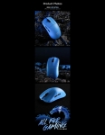 ATK професионална геймърска мишка Wireless Gaming Mouse F1 EXTREME LEVIATAN - 8K, Omron Optical Switches, Blue