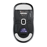 Pulsar професионална геймърска мишка Wireless Gaming Mouse X2A v3 eS Size1 Black 8K, OLED Display, Tournament Edition