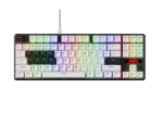 Pulsar професионална геймърска механична клавиатура Professional Gaming Mechanical Keyboard PCMK 2 HE TKL ANSI White - 8K, Gateron Magnetic Switches [Linear]