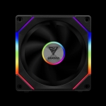 Gamdias Комплект вентилатори Fan Pack 3-in-1 3x120mm - AEOLUS P2-1203, Swappable Fan Blades (Reverse Fan Blades Included), Daisy-Chain, Infinity Mirror, A-RGB