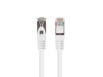 Кабел Lanberg patch cord CAT.6 FTP 0.25m fluke passed (10-pack), white