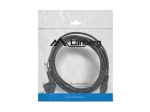 Кабел Lanberg CEE 7/7 (MICKEY) -> IEC 320 C5 power cord 3m VDE, black