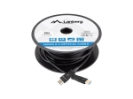 Кабел Lanberg HDMI M/M v2.1 cable 50m optical black aoc