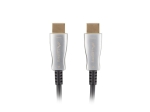 Кабел Lanberg HDMI M/M v2.0 cable 20m optical black aoc